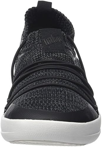 FitFlop Women's Uberknit Slip-ON Ghillie Sneakers Trainers, Multicolour (Black/Soft Grey 546), 3 UK 36 EU | Image 1
