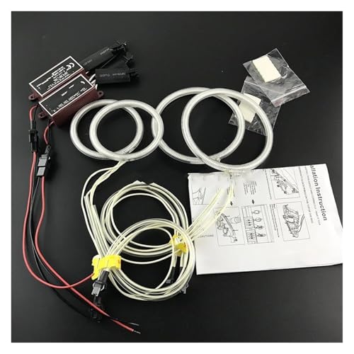 Kit de faros angel eyes para coche VW Golf 5 MK5 2003-2009 5