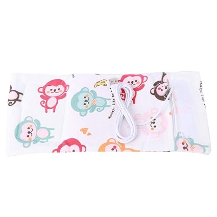 Baby Bottle Warmer, Easy to Carry Heating Equipment Fixed Friction ASD Infant Feeding Bottle Warmer, for Home Early Education(Monkey)