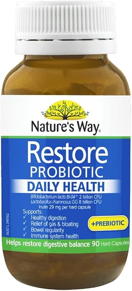 Nature's Way Restore Probiotic Triple Strength 90 Capsules
