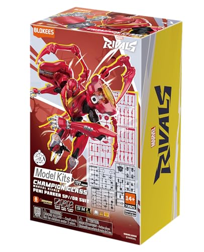Image of BLOKEES - Champion Series - Marvel Rivals - Peni Parker SP / /dr Suit Model Kit with Light - 177 Pieces - 77 Points of Articulation - Assembly Required - Age 14+