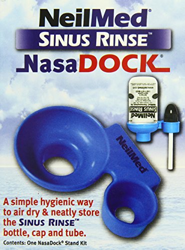 NeilMEd Sinus Rinse Dry Dock Stand, Assorted Colors (Pack of 6)