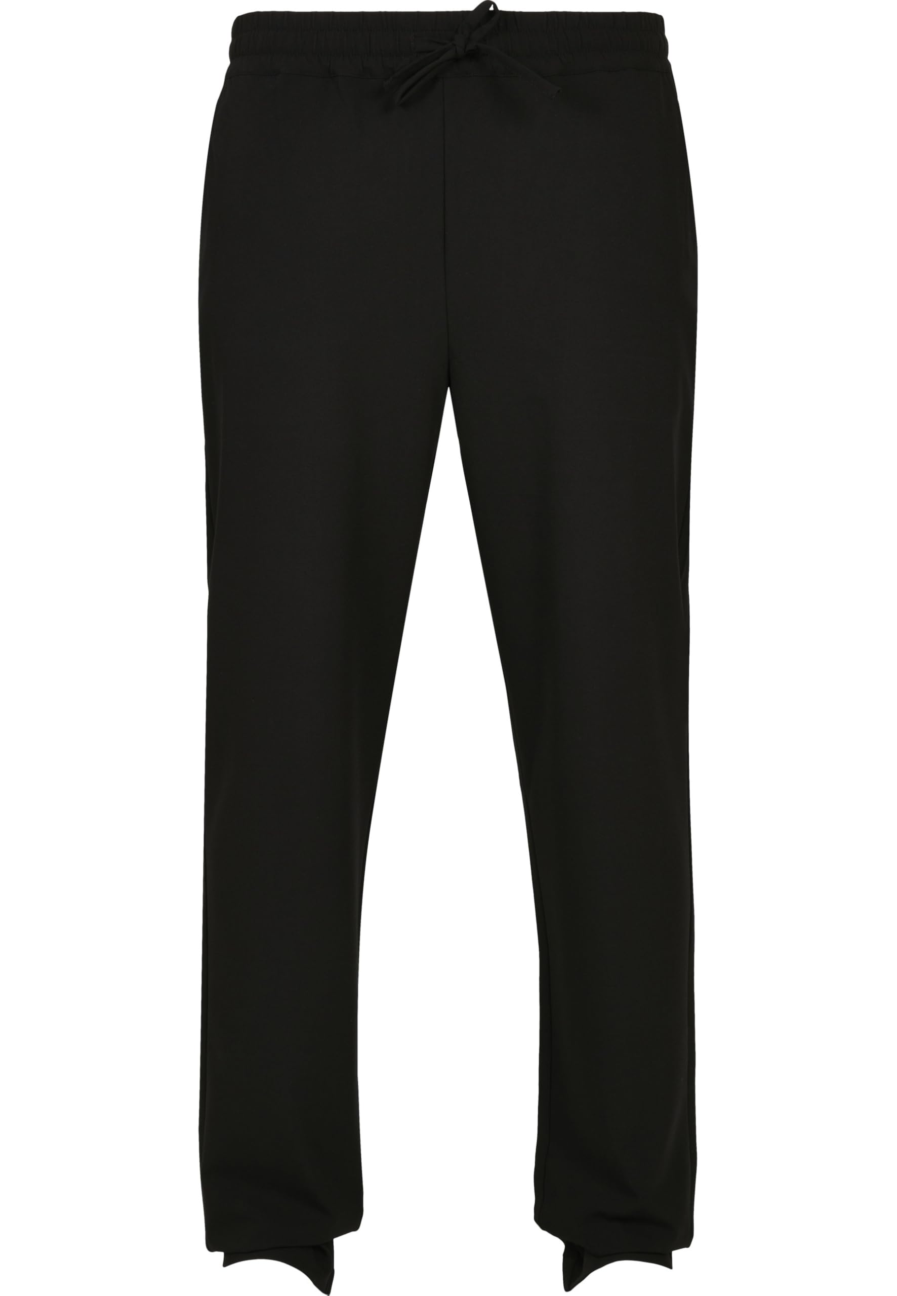 URBAN CLASSICS Pantalones de tela para hombre, elegantes pantalones de algodón con bolsillos traseros y laterales, cintura con elástico y cordón, tallas de XS a 5XL