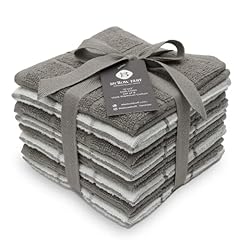 Grey (Solid and Checks) 8 Pack