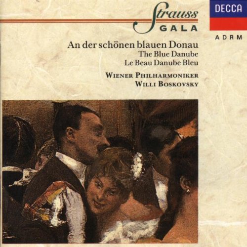 Blue Danube [Audio CD] Strauss, J.; Boskovsky and Vpo