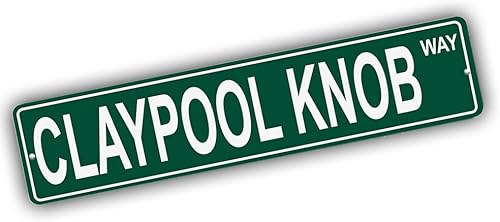 Vista 422 de Ohio Mountains Pick Your Mountain Compatible/repuesto para Ballards Hill United States Mountain Aluminio Metal Tin Street Sign Style decoración