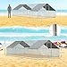 GOWE 9.8' x 26.2' x 6.6' Chicken Coop Metal Chicken Run