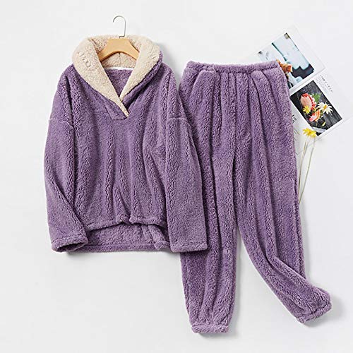 Ensemble de pyjama pour femme en satin doux pour soirée cocooning