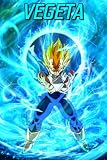  Vegeta Notebook: 110 Wide Lined Pages - 6\" x 9\" - Planner, Journal, Notebook, Composition Book, Diary for Women, Men, Teens, and Children