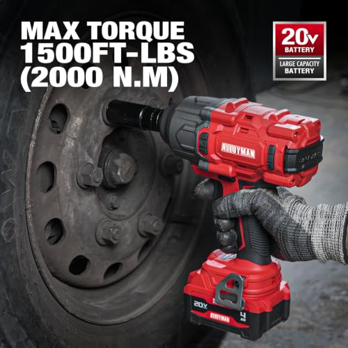Alloyman Cordless High Torque Impact Wrench