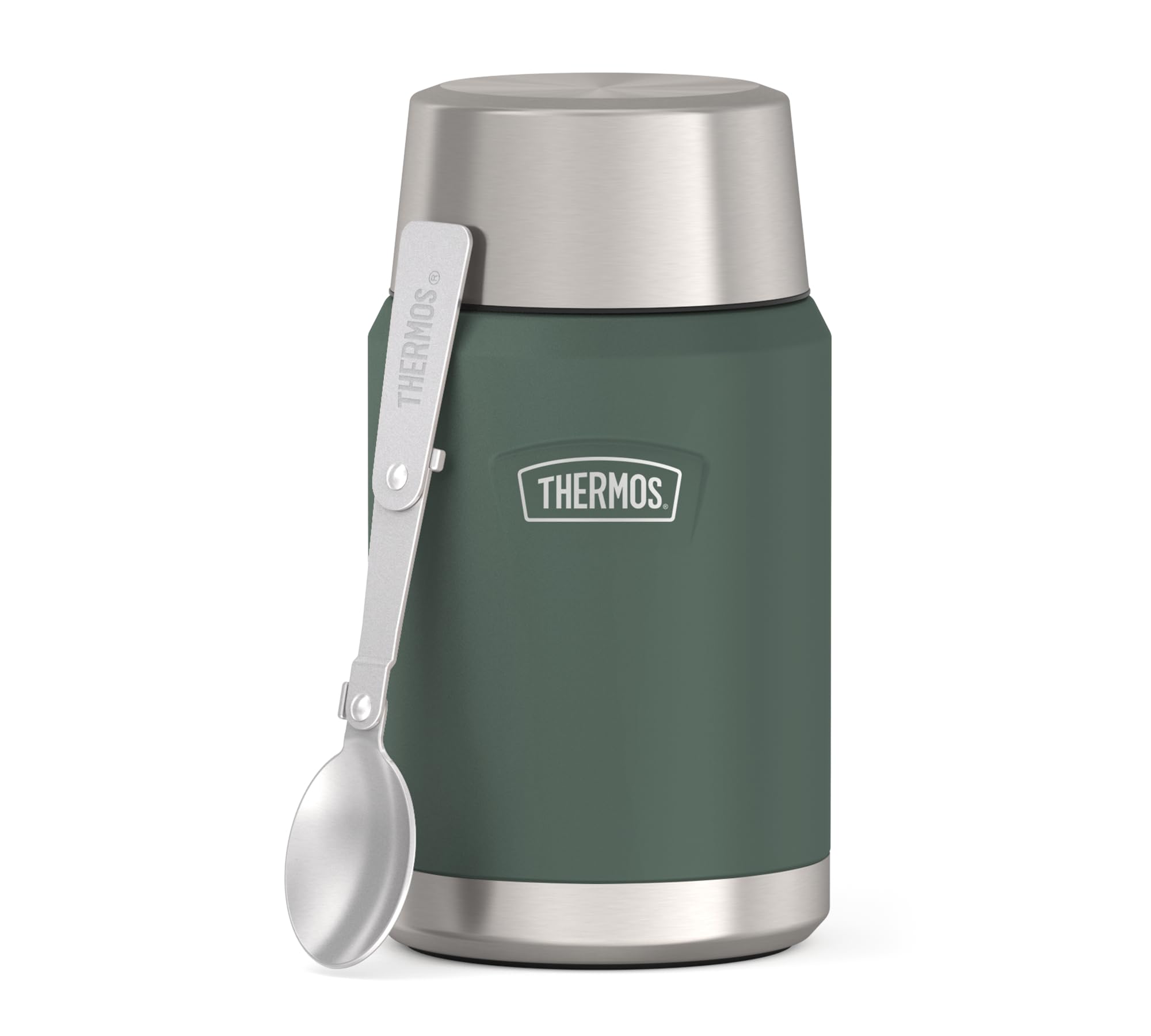 Thermos 4001205047 Roestvrije King Voedselcontainer 0,47 Liter, Mat Roestvrij Staal