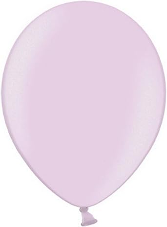 Belbal 5 Inch Metallic Balloons Pack Of 100 One Size Metallic Pink
