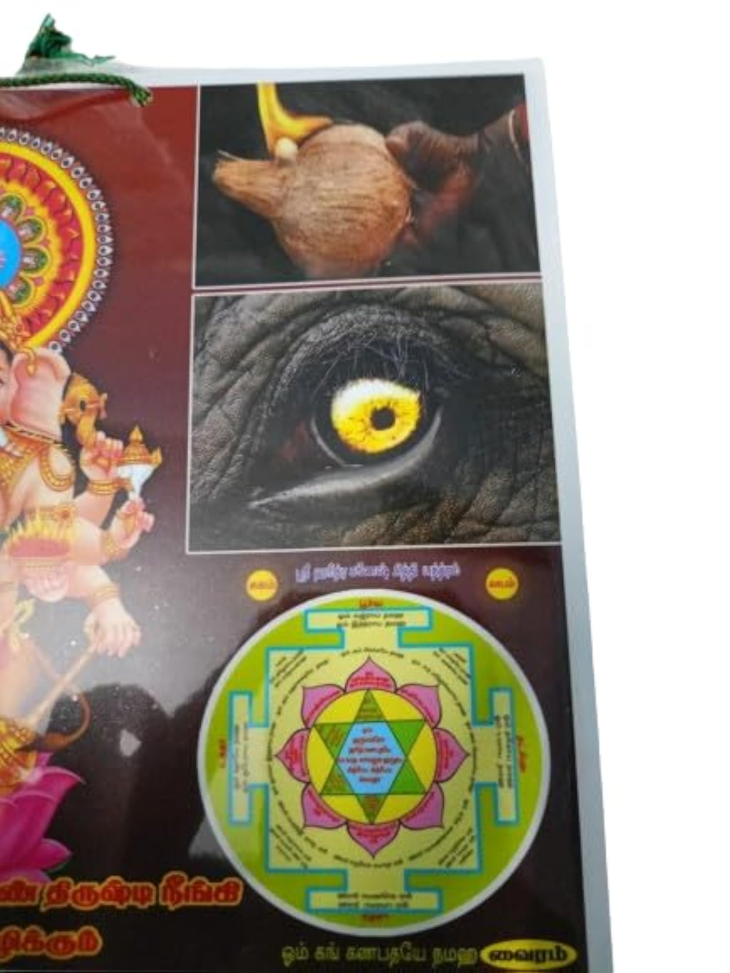 Lord Disti Shubha Ganapathi Photo Wall Mount