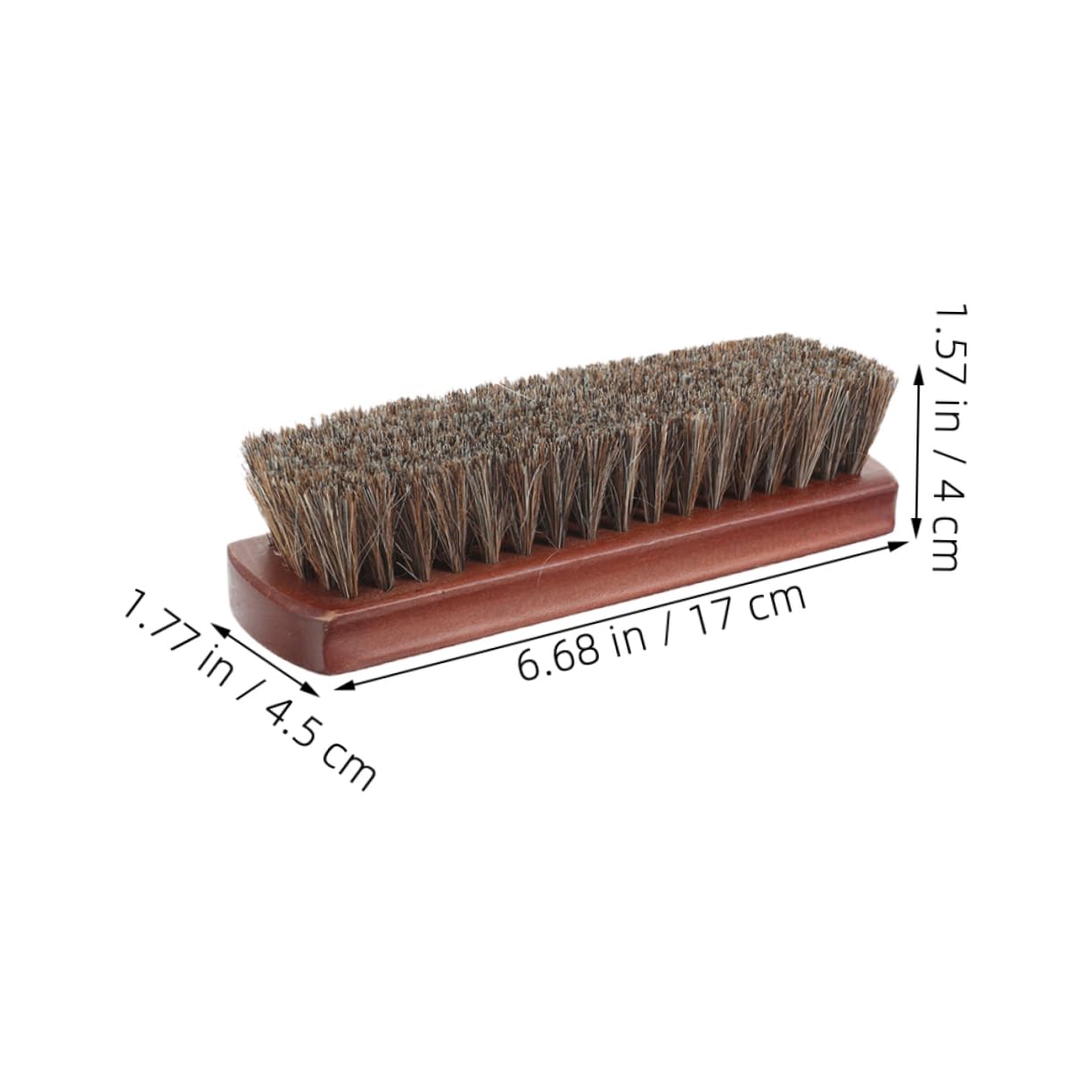 POPETPOP 4piezas Cepillo De Cerdas De Crin para Limpiar Interiores y Zapatos Cepillo para Pulir Zapatos