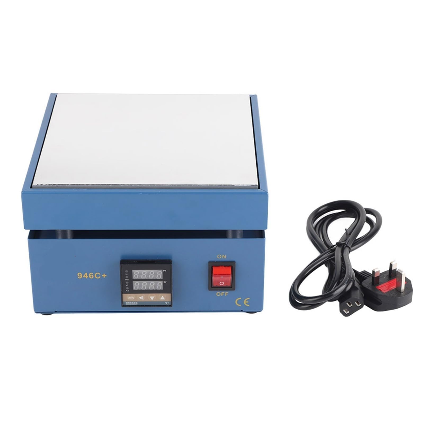 Plaque chauffante de laboratoire 850W avec écran LCD pour circuit PCB