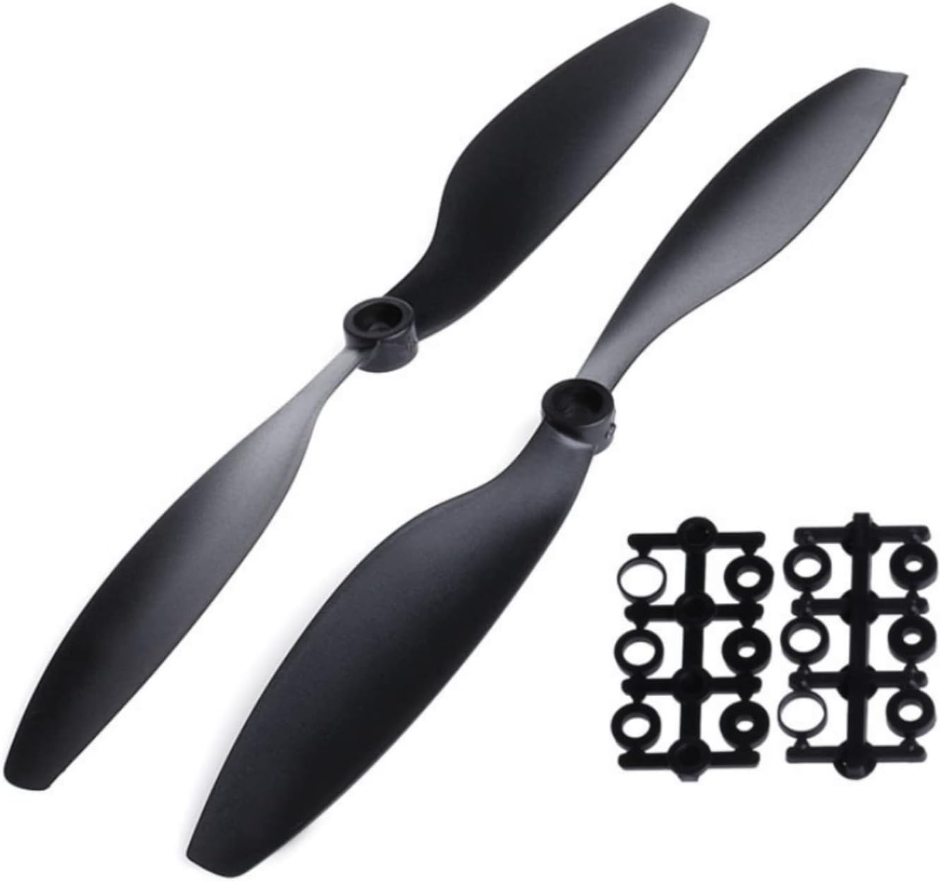 1Pair 1045 10x4.5 CW Propeller CCW Prop For RC Multicopter F450 Quadcopter Black