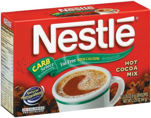 Nestle Hot Cocoa Fat Free Rich Milk Chocolate, 8 ct