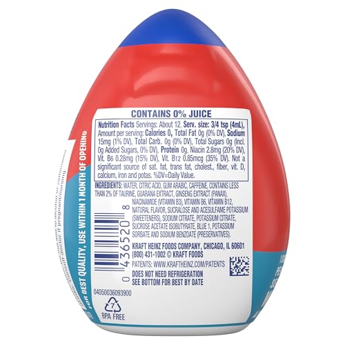 Image of Mio Energy Liquid Water Enhancer, Wicked Blue Citrus, 1.62 OZ, 20-Pack
