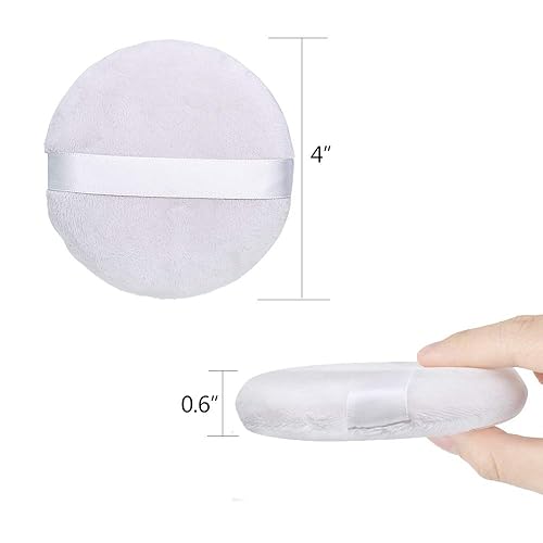 Miniatura 7 de Topwon Polvo de 4 pulgadas soplado de polvo grande lavable suave y peludo 3 piezas