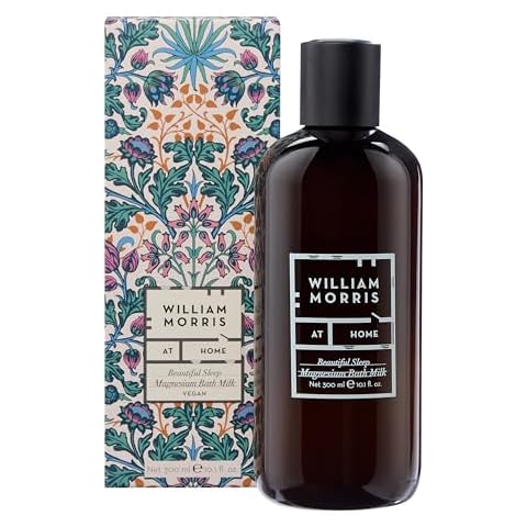 William Morris Beautiful Sleep Magnesium Bath Milk Cover