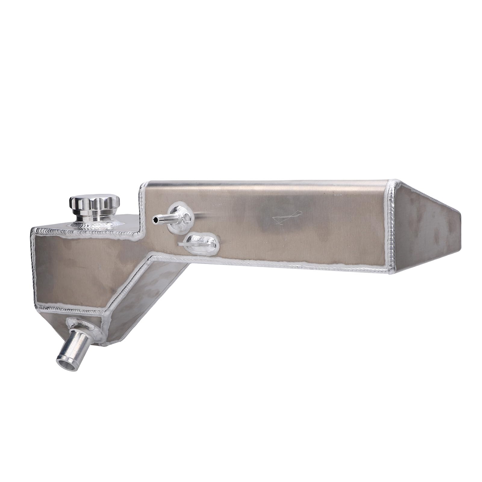 Aluminiowy Zbiornik Przelewowy Płynu Chłodzącego Zbiornik Wyrównawczy Chłodnicy o Wysokiej Wytrzymałości do GT V8 Silver