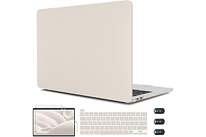 CISSOOK Beige Case for Macbook Pro 13 Inch with Touch Bar