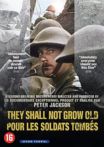 Ellos no envejecerán / They Shall Not Grow Old edición de origen belga en Blu-ray
