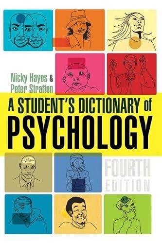 Image of A Student's Dictionary of Psychology