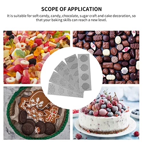 DierCosy Stampi in Pizzo per Torta, 5 Pezzi di