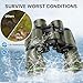 20x50 Binoculars for Adults, HD High Powered Professional Compact Binoculars for Bird Watching Travel Stargazing Concerts Outdoor Sports-BAK4 Prism FMC Lens,Waterproof with Phone Adapter,Green