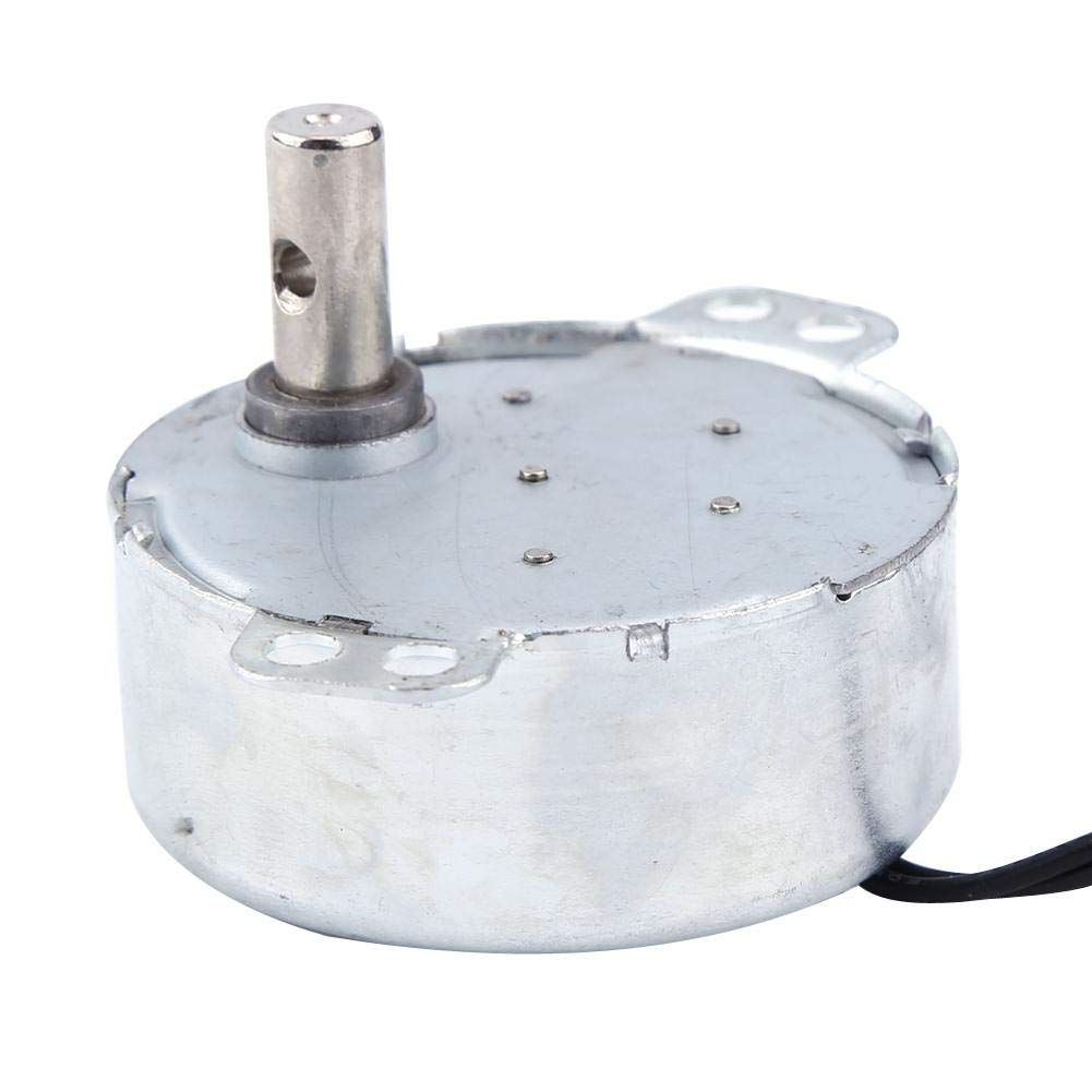 Sponsored Ad – Synchronous Motor, 1pc 220-240V AC 4W Synchronous Motor Geared Motor CW/CCW, Low Consumption and Low Noise(8-10RPM)