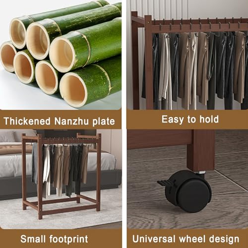 Porte-pantalons gain de place pour optimiser les petits placards au sol - 6