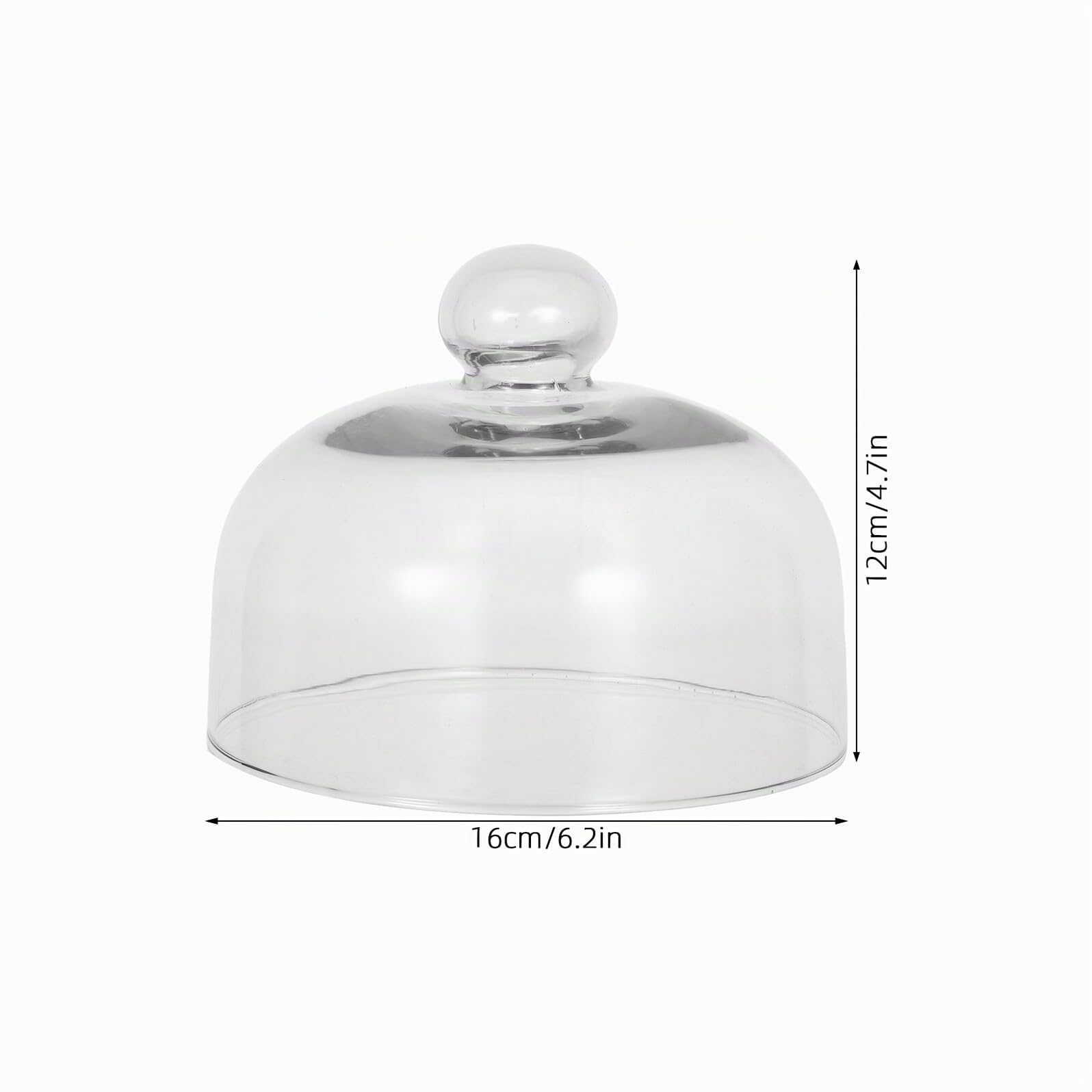 Tapa Cristal Microondas de Vidrio Antisalpicaduras para Alimentos, Resistente a Altas Temperaturas Microondas y Cuencos en Cocina