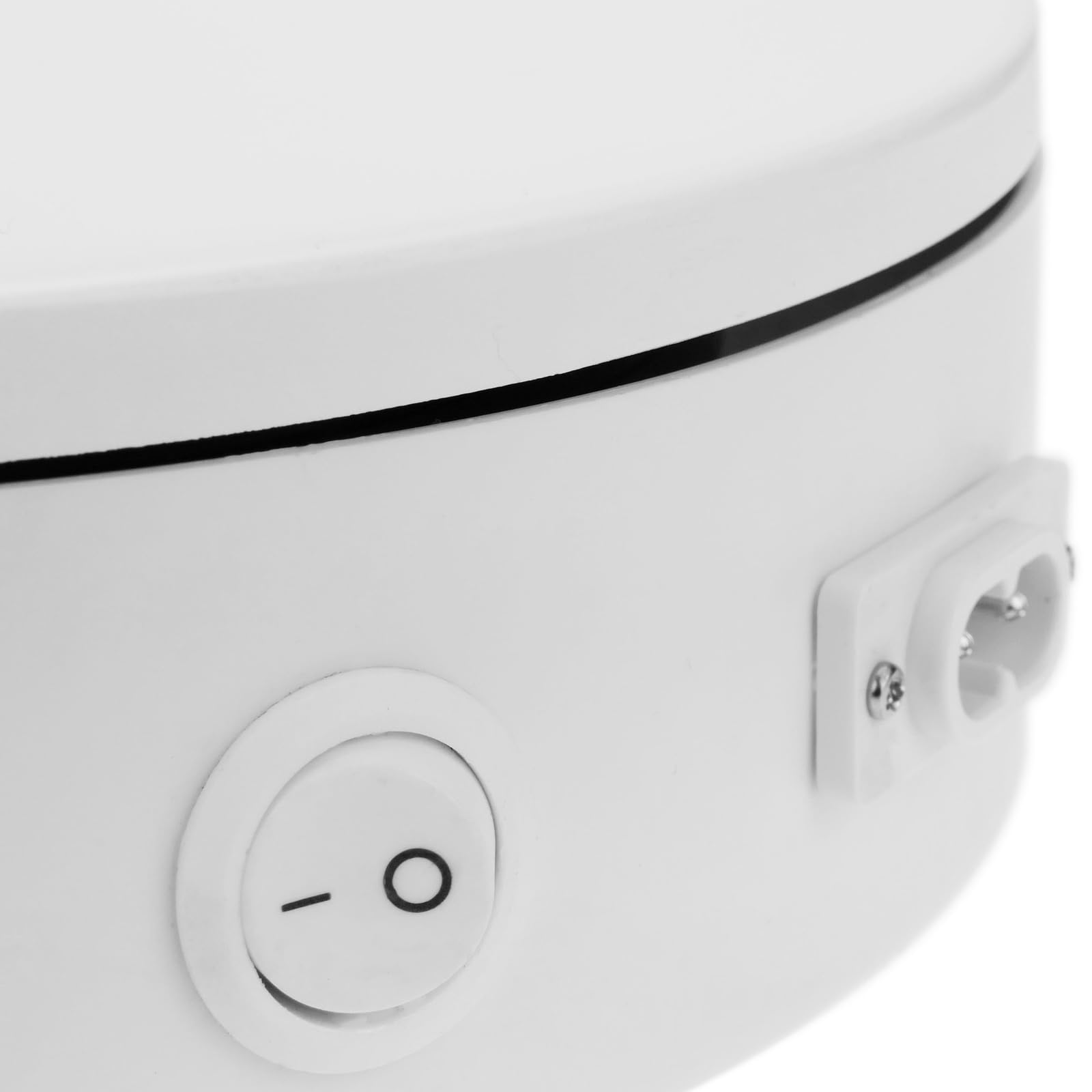 PrimeMatik - Plateau tournant electrique 40 cm blanc