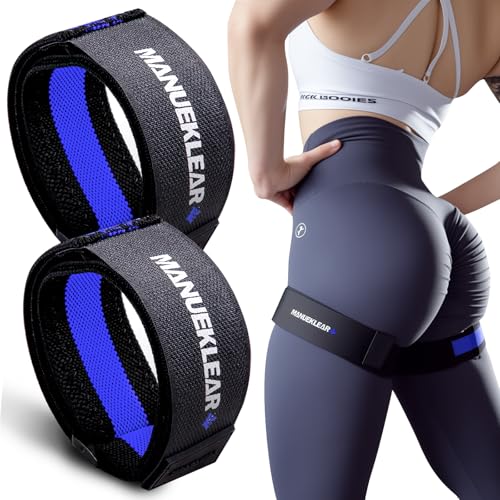 MANUEKLEAR Blood Flow Restriction Bands for Women Glutes Leg, Booty