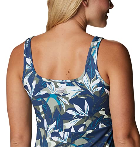 Image of Columbia Women's Freezer III Dress, Safari Hidden Paradise, 2X Plus