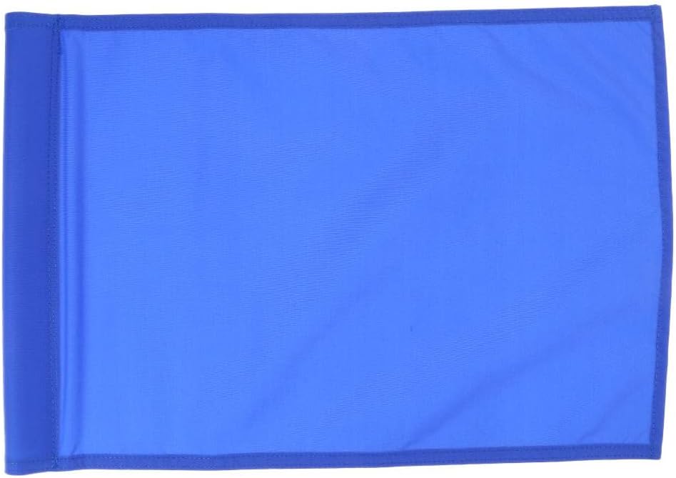 Improve Your Putting Skills with Premium Golf Green Flag- Nylon Material, Easy to Mount, for Golf Putting Green Marker - 20.08 x 13.78 inch - Choose Your Color - Replacement - Blue, 51 x 35cm