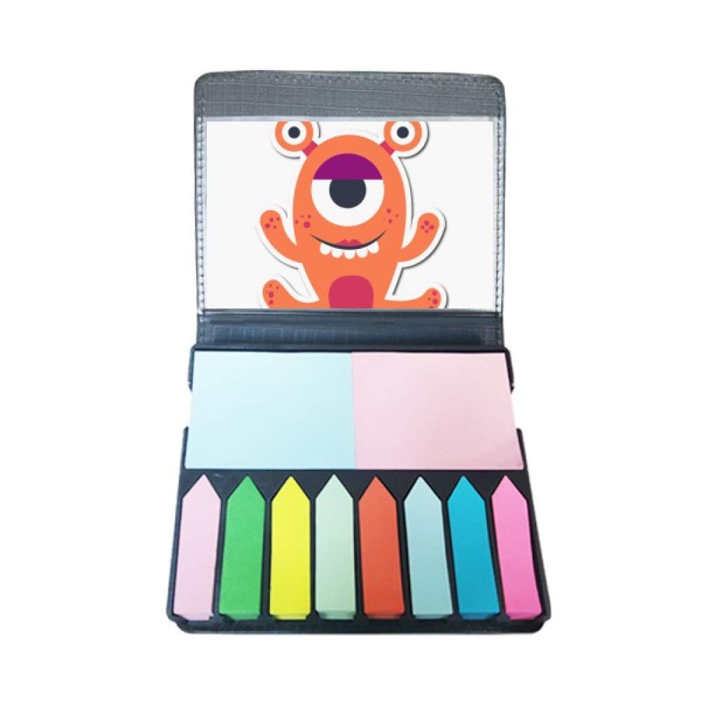 Boîte à marque-page monstre orange Universe and Alien cadeau pour lecteur - 5
