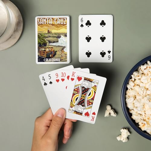 Baraja de Póker Santa Cruz, California, 52 Cartas miniatura 2