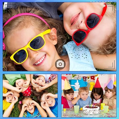 CADDLE & TOES Kids Camera for Girls Boys, Kids Selfie Camera Toy 13MP 1080P HD Digital Video Camera for Toddler, Christmas Birthday Gifts for 4+ to 15 Years Old Children (Multicolor) (New Blue) 4 51WrYbg348L