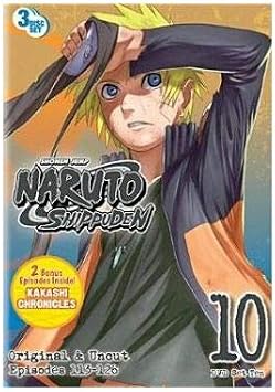 Naruto Uncut - Box Set Vol. 10 Region 1