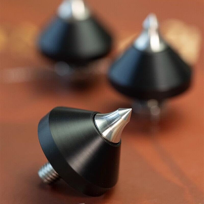 Generic 4X M6/8/10 316LSS Speaker Shockproof Spike Pad Adjustable Height Stand Feet Nail