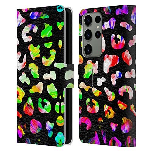 Étui rabat Galaxy S23 Ultra Haroulita anti-rayures cuir portefeuille protection complète