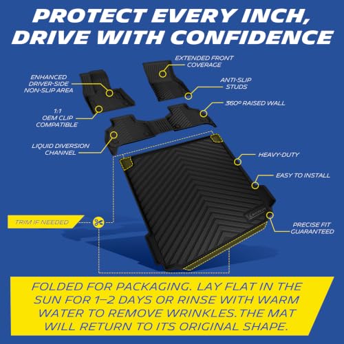 Image of Michelin Vehicle Mats for 2019-2026 BMW X5 Gas & PHEV, 5 Seats, 4 PCS