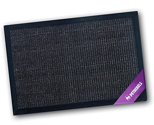 Petrebels Premium Qualität Kratzmatte für Katzen, Sisalmatte mit Anti-Rutsch-Boden, 60 x 40 cm,...