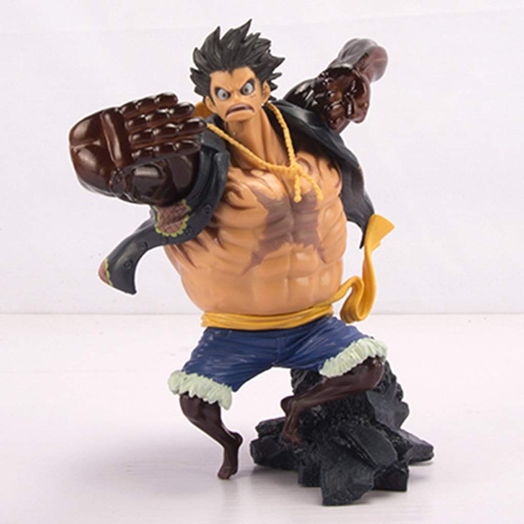 Amazon Co Jp Jkmqa おもちゃ ワンピースルフィアニメモデルリビングルームデスクトップデコレーション人形デコレーション使用pvc素材高さ19cm アニメのおもちゃ人形 ホーム キッチン