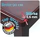 Tischfolie Vanillaflex Tischdecke Schutzfolie transparent 90 cm Breite