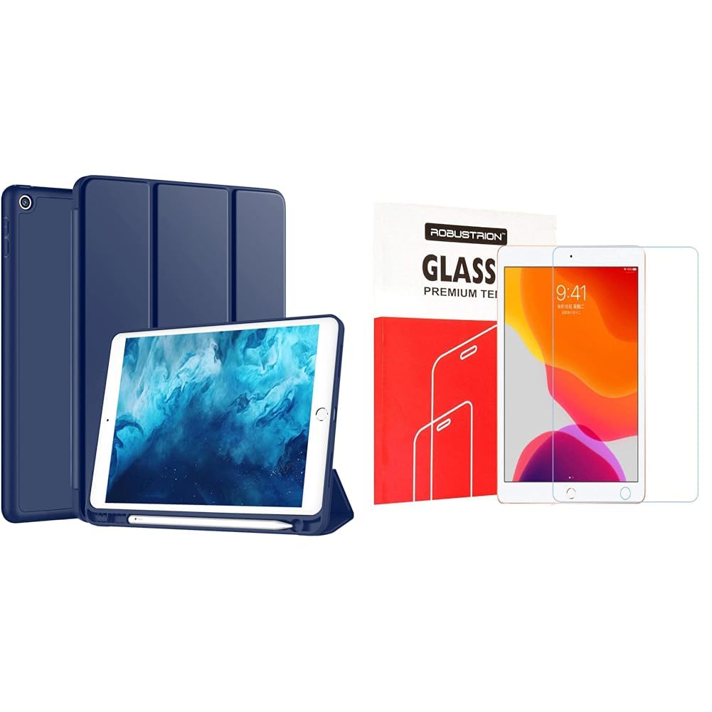 Robustrion for iPad Cover 9th Generation 10.2 inch / 8th Generation/iPad 7th Gen with Pencil Holder (B0BCKPFHV8) Amazon Price History, Amazon Price Tracker
