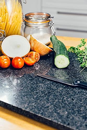Kitchen Accessories Large Granite Speckle Finish Chopping Board (Colour: Grey) - Image 2