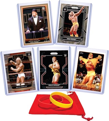 Hulk Hogan Assorted Wrestling Cards Gift Pack